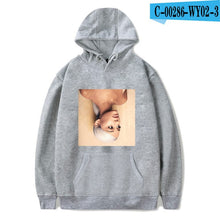 Load image into Gallery viewer, FADUN TOMMY Hoodies Kawaii Ariana Grande Print Sweatshirt Long Sleeve Women/men Clothes 2019 Hot Sale Casual Kpop Plus Size 4XL