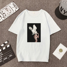 Load image into Gallery viewer, Large Size Women Hoodies Print Flowers Feather Harajuku Aesthetics Sweatshirt Women Pullovers Kpop Korean Casual Female Tops