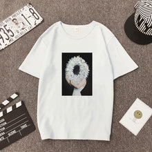 Load image into Gallery viewer, Large Size Women Hoodies Print Flowers Feather Harajuku Aesthetics Sweatshirt Women Pullovers Kpop Korean Casual Female Tops