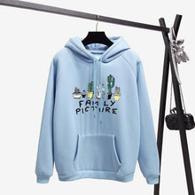 Load image into Gallery viewer, OH YES New Fashion Corduroy Long sleeves Letter Harajuku Print  Light pink Pullovers Tops O-neck Women's Hooded sweatshirt tops