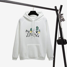 Load image into Gallery viewer, OH YES New Fashion Corduroy Long sleeves Letter Harajuku Print  Light pink Pullovers Tops O-neck Women's Hooded sweatshirt tops