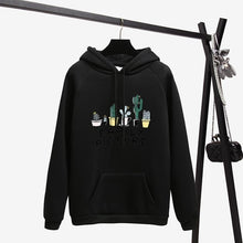 Load image into Gallery viewer, OH YES New Fashion Corduroy Long sleeves Letter Harajuku Print  Light pink Pullovers Tops O-neck Women's Hooded sweatshirt tops